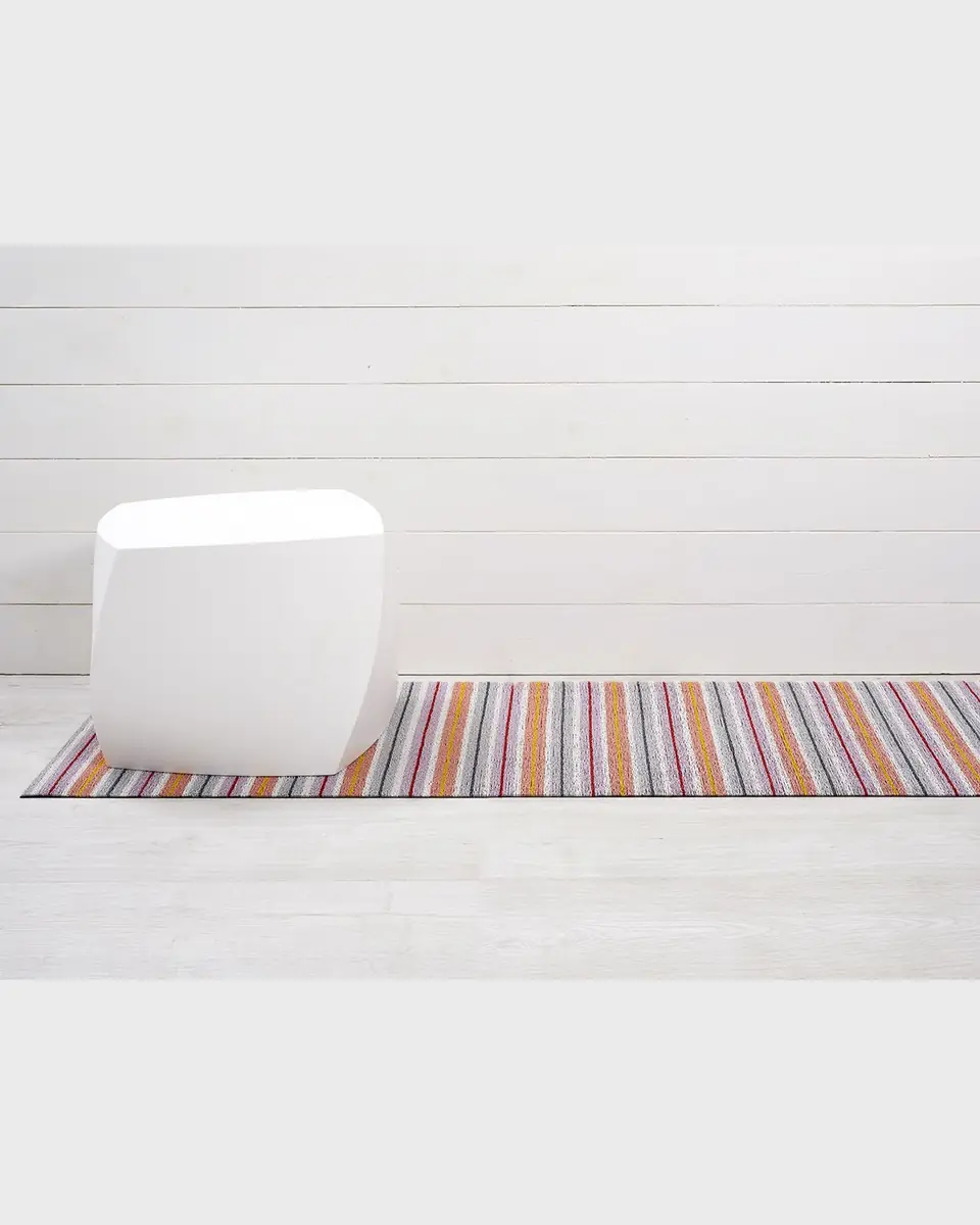 Chilewich Ribbon Stripe Indoor/Outdoor Shag Runner, 2 ' x 6 ' | Thumbnail 3 Chilewich Ribbon Stripe Indoor/Outdoor Shag Runner, 2 ' x 6 ' | Thumbnail 3