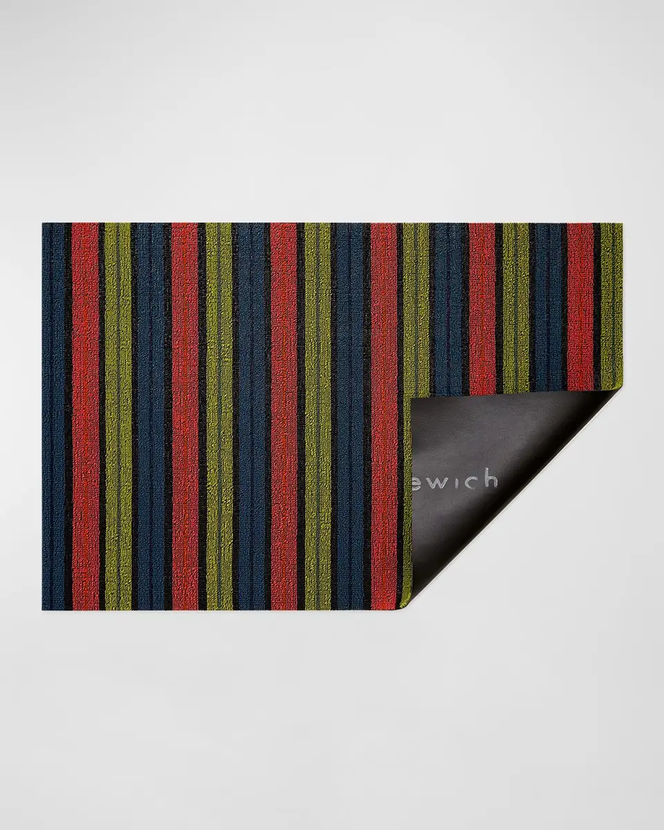 Chilewich Ribbon Stripe Indoor/Outdoor Shag Runner, 2 ' x 6 ' | Thumbnail 2 Chilewich Ribbon Stripe Indoor/Outdoor Shag Runner, 2 ' x 6 ' | Thumbnail 2
