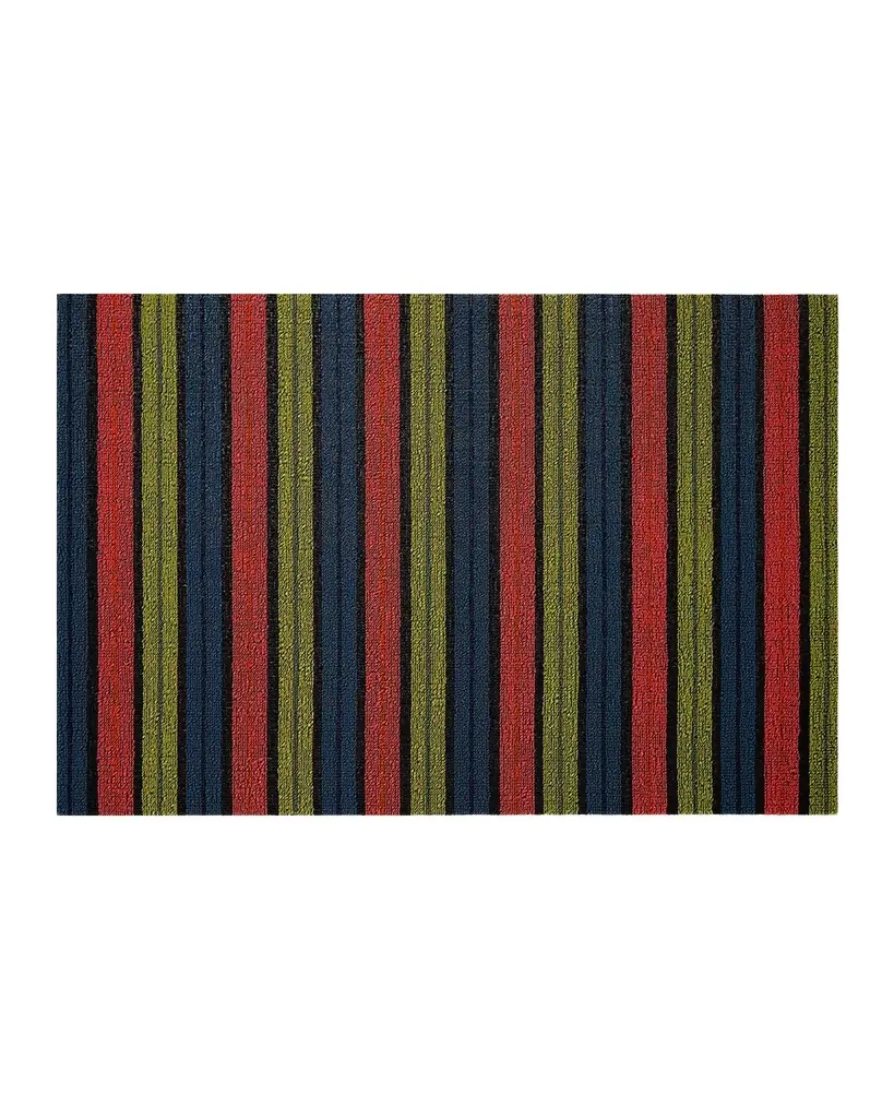 Chilewich Ribbon Stripe Indoor/Outdoor Shag Runner, 2 ' x 6 '