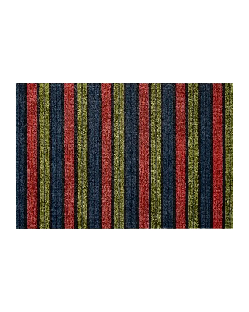 Chilewich Ribbon Stripe Indoor/Outdoor Shag Mat, 3 ' x 5 ' | Image 1 Chilewich Ribbon Stripe Indoor/Outdoor Shag Mat, 3 ' x 5 ' | Image 1