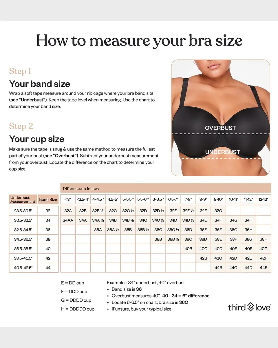 ThirdLove Classic Unlined Minimizer Bra | Thumbnail 3