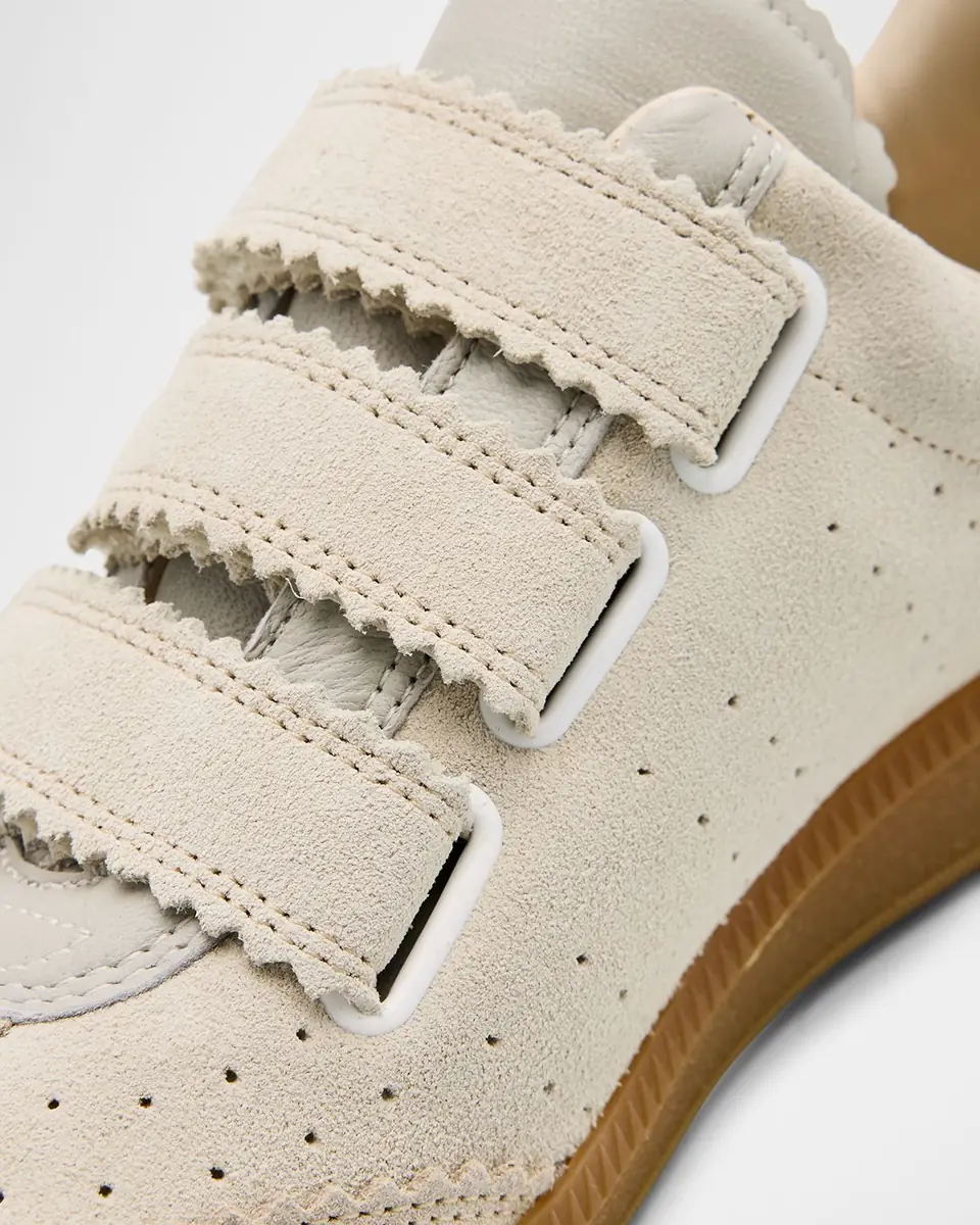 Isabel Marant Beth Mixed Leather Triple-Grip Sneakers | Thumbnail 4 Isabel Marant Beth Mixed Leather Triple-Grip Sneakers | Thumbnail 4