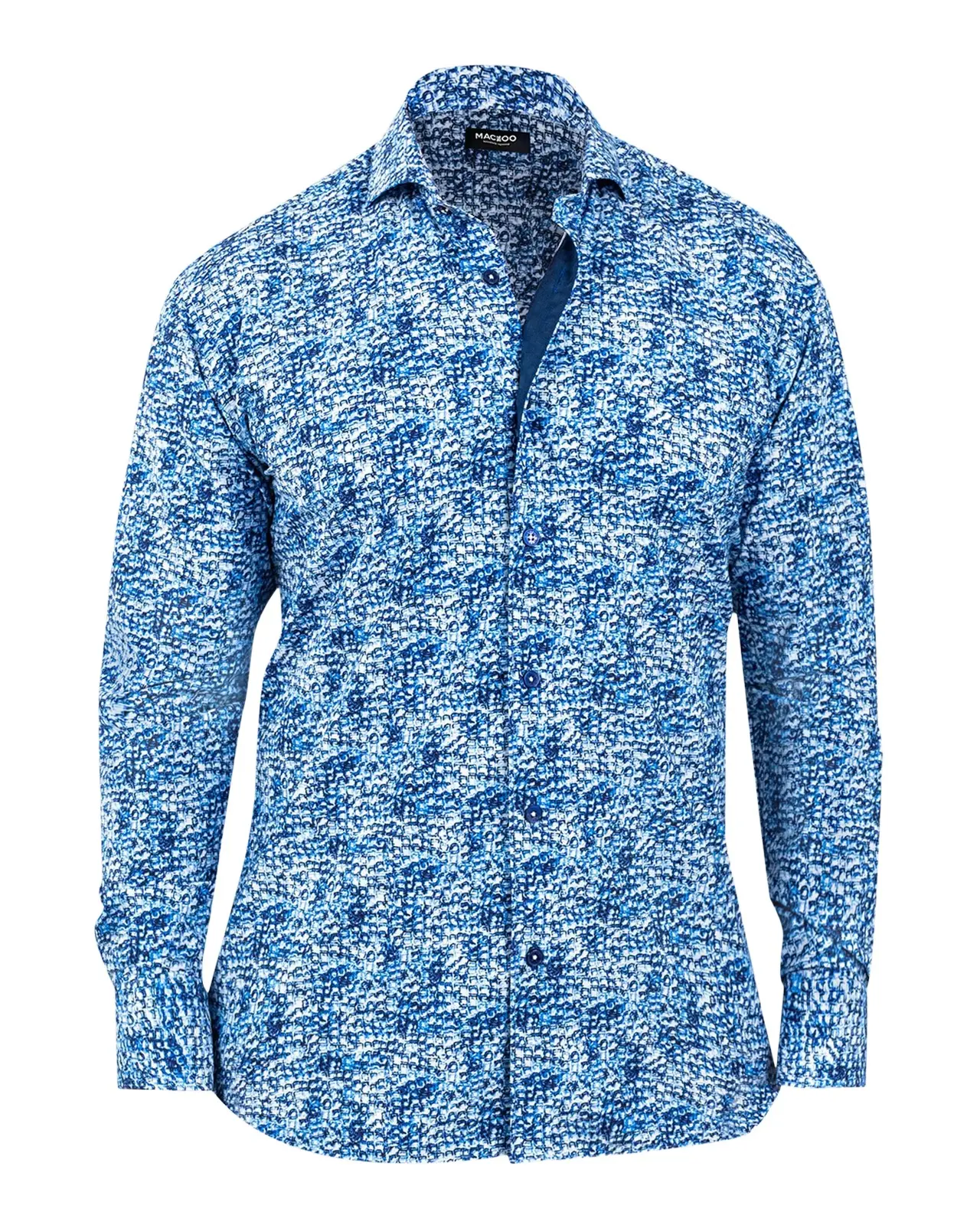 Men's Einstein Ice Cube-Print Stretch Dress Shirt Men's Einstein Ice Cube-Print Stretch Dress Shirt