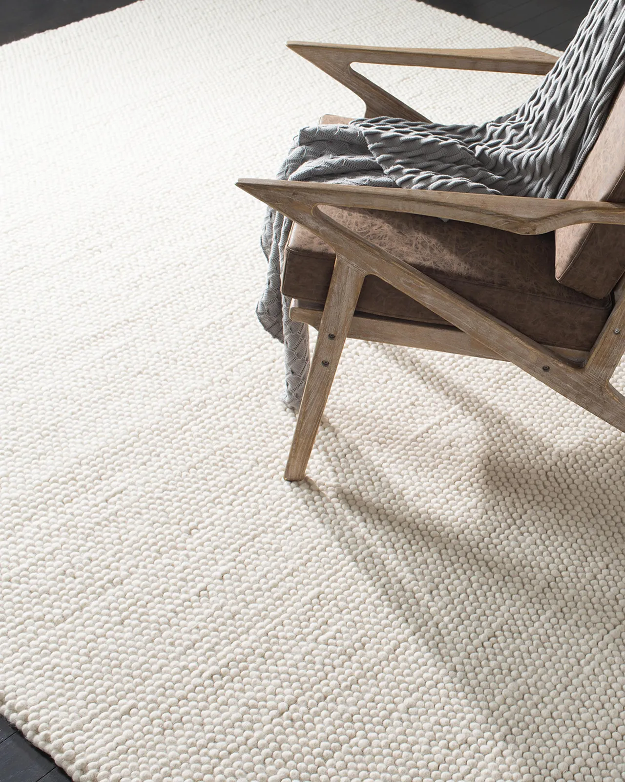 Lauren Ralph Lauren Carisbrooke Cream Hand-Woven Rug