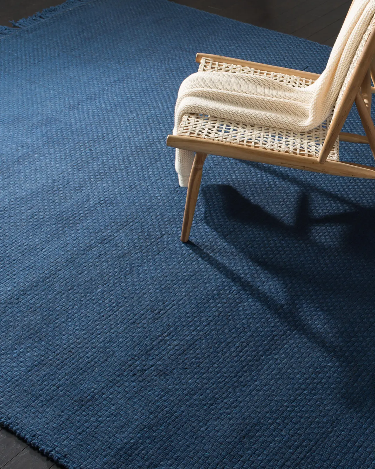 Lauren Ralph Lauren Amalie Navy Flat-Weave Rug, 6 ' x 9 '