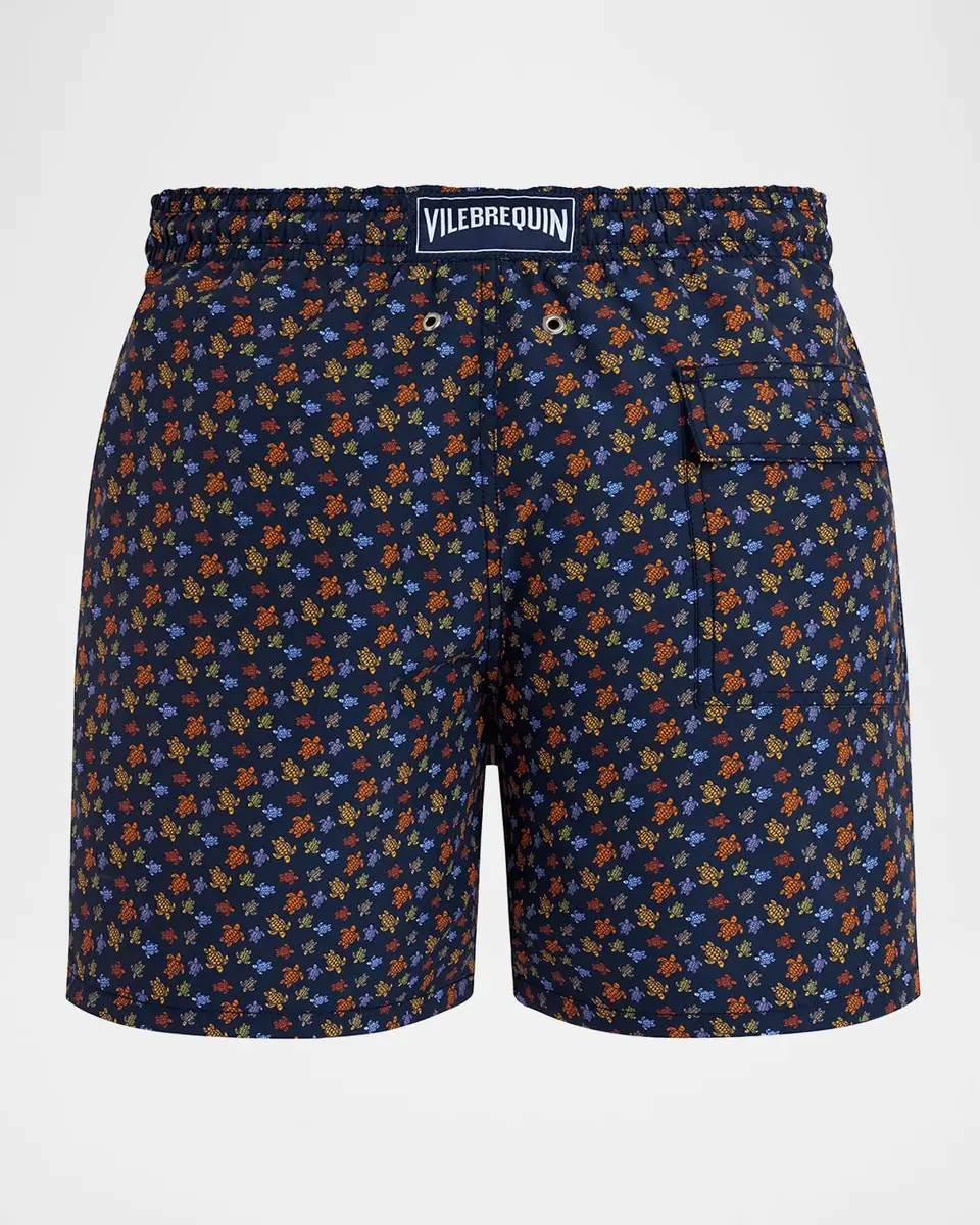 Vilebrequin Men's Micro Ronde des Tortues Swim Trunks | Thumbnail 3 Vilebrequin Men's Micro Ronde des Tortues Swim Trunks | Thumbnail 3