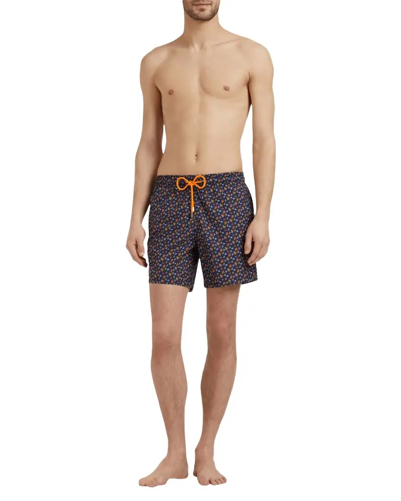 Vilebrequin Men 's Micro Ronde des Tortues Swim Trunks | Image 1 Vilebrequin Men 's Micro Ronde des Tortues Swim Trunks | Image 1