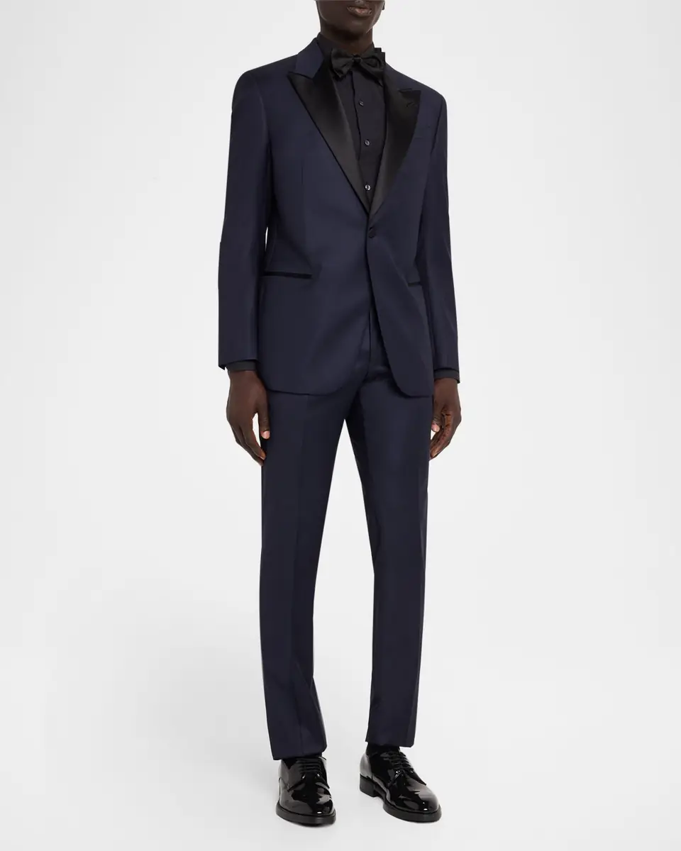 Emporio Armani Men's Wool G Line Slim Two-Piece Suit | Thumbnail 2 Emporio Armani Men's Wool G Line Slim Two-Piece Suit | Thumbnail 2