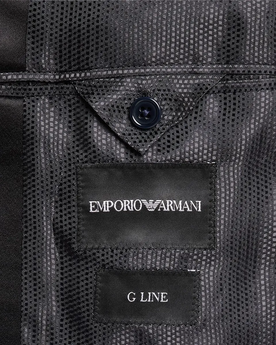 Emporio Armani Men's Wool G Line Slim Two-Piece Suit | Thumbnail 7 Emporio Armani Men's Wool G Line Slim Two-Piece Suit | Thumbnail 7