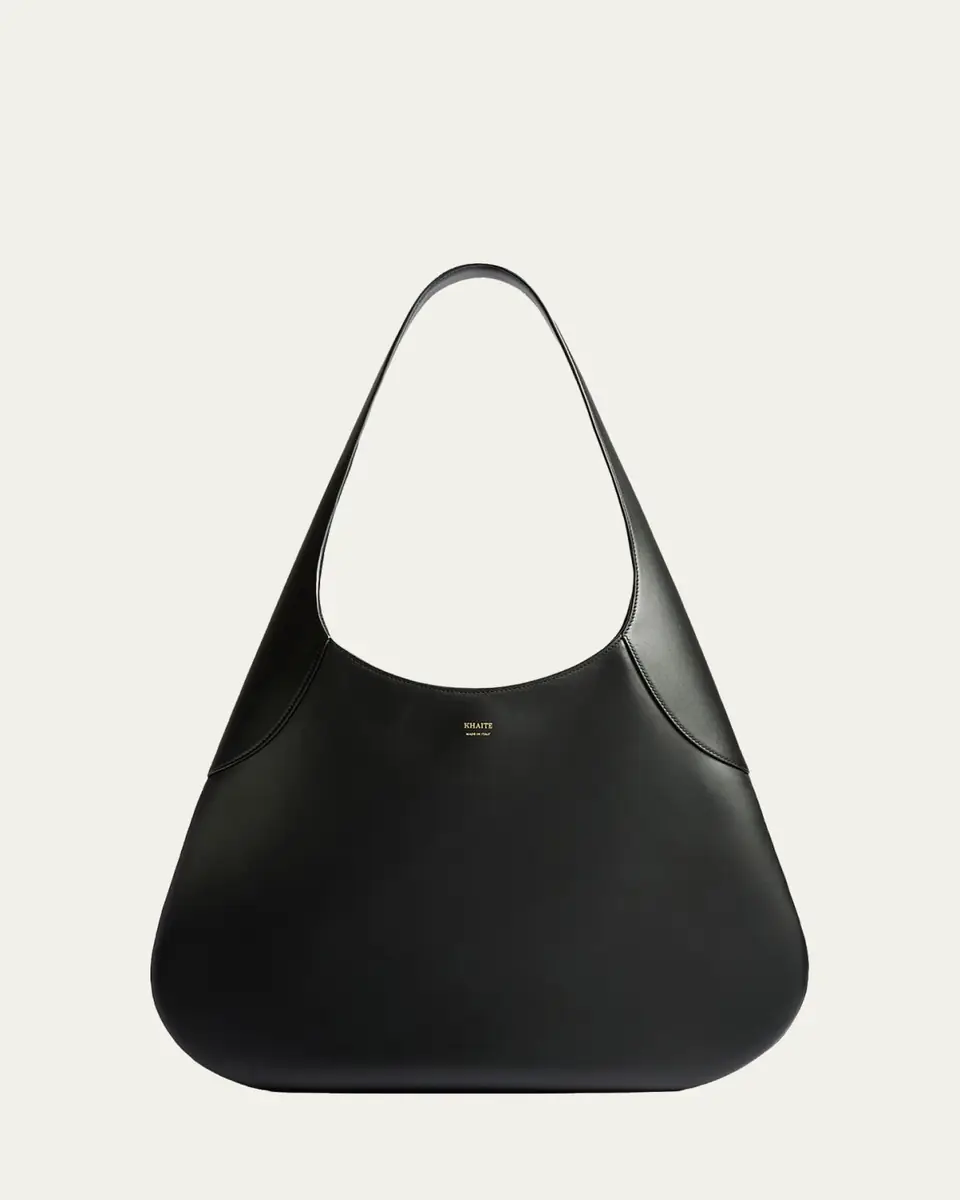 Khaite Joan Large Leather Hobo Bag | Thumbnail 6