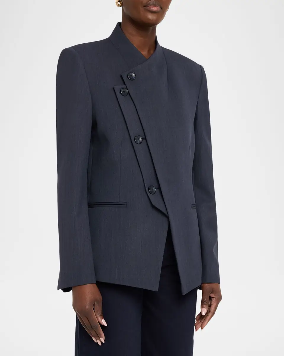 TWP Oliver Blazer in Italian Wool Twill | Thumbnail 3 TWP Oliver Blazer in Italian Wool Twill | Thumbnail 3