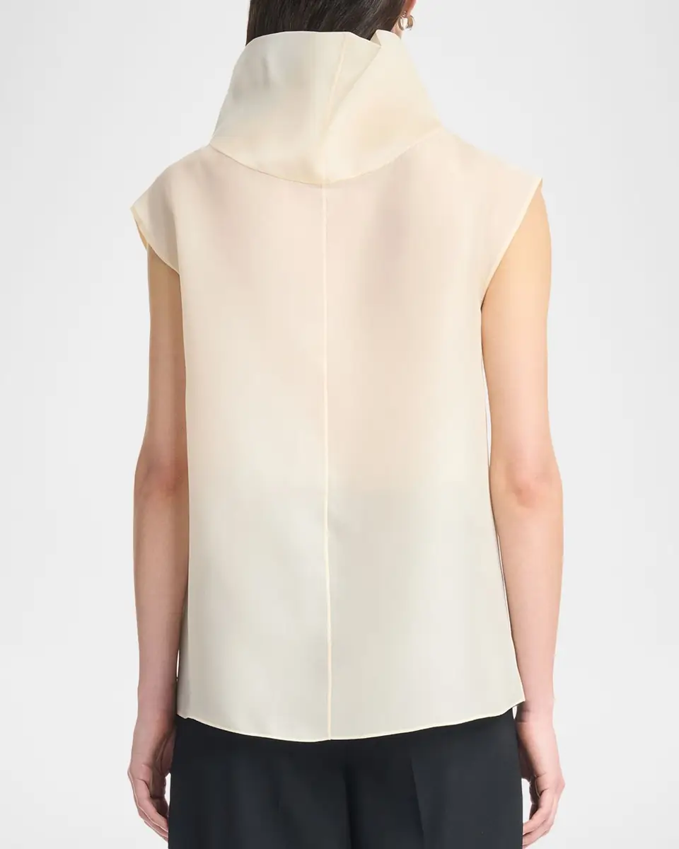 Altuzarra Blaine Sleeveless Silk Top | Thumbnail 3 Altuzarra Blaine Sleeveless Silk Top | Thumbnail 3