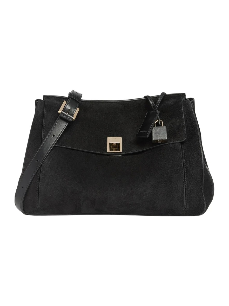 Smooth Suede Shoulder Bag Smooth Suede Shoulder Bag