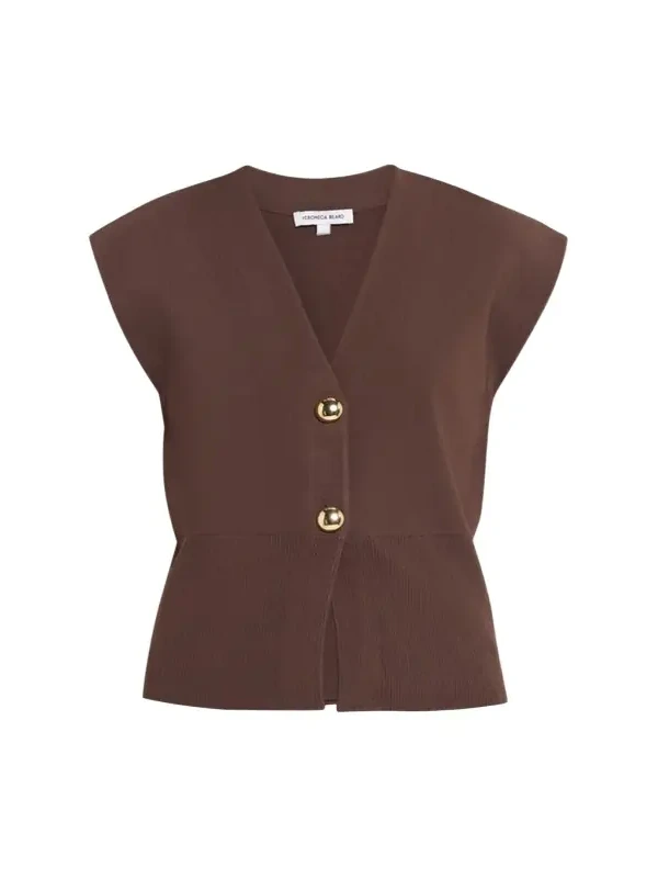 Veronica Beard Isador Knit Vest