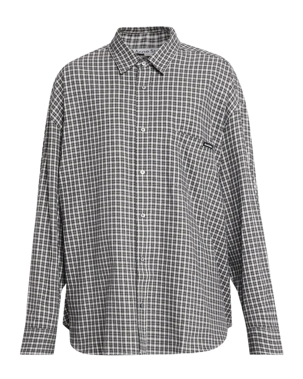 Men's Soffia Check Flannel Button-Down Shirt Men's Soffia Check Flannel Button-Down Shirt