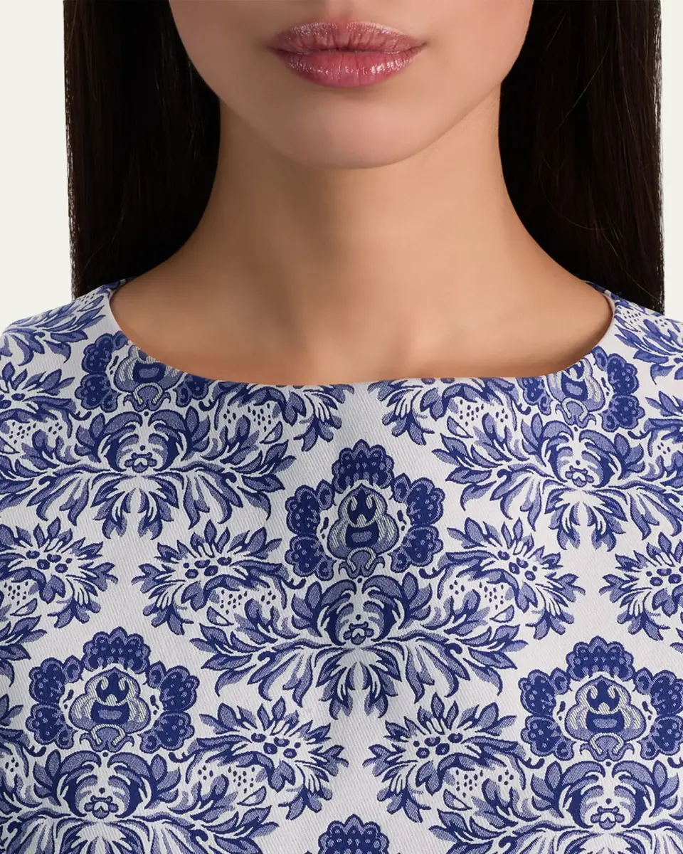 Alice + Olivia Eva Structured Mini Dress | Thumbnail 5 Alice + Olivia Eva Structured Mini Dress | Thumbnail 5