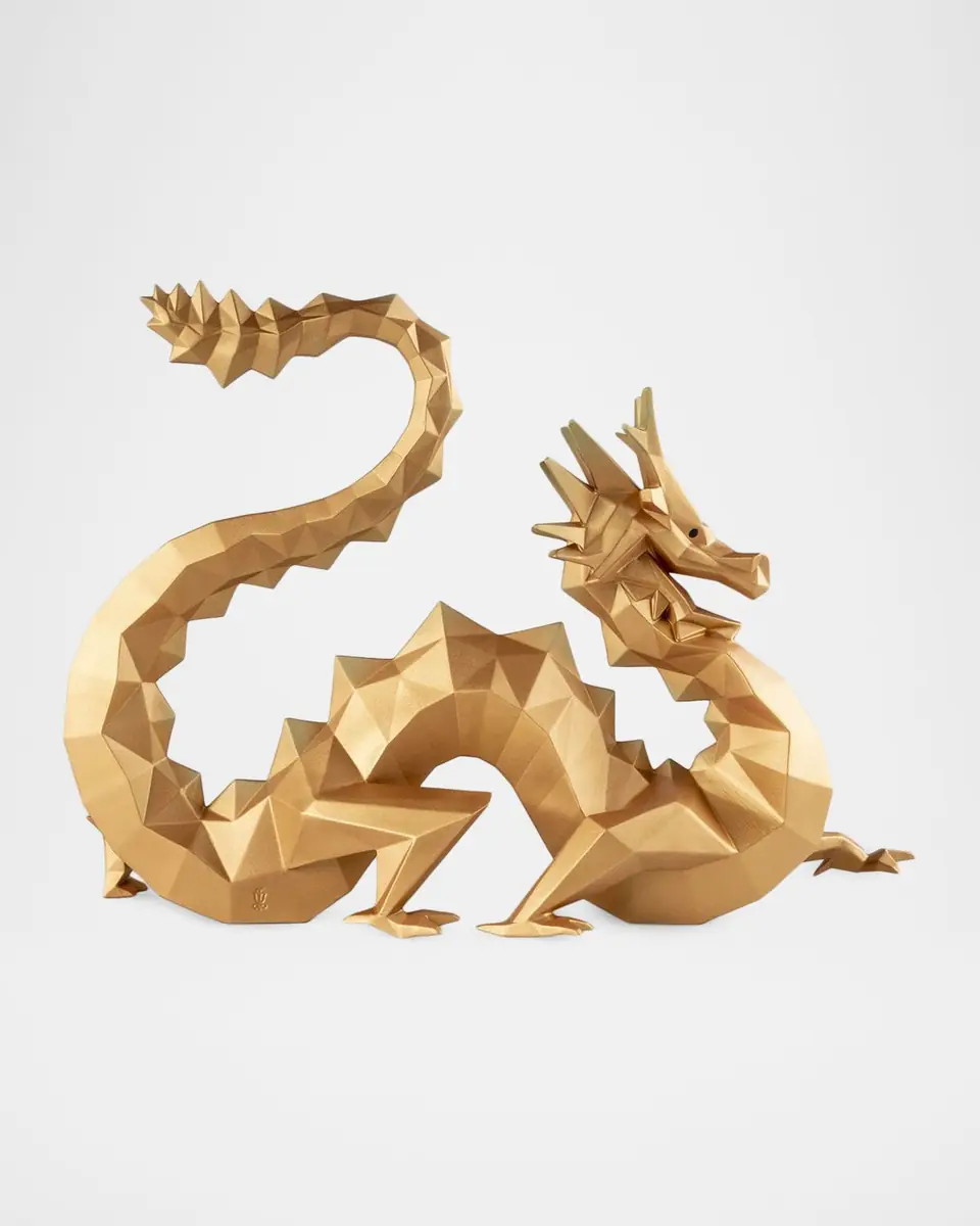 Lladro Limited Edition Origami Dragon Sculpture | Thumbnail 3 Lladro Limited Edition Origami Dragon Sculpture | Thumbnail 3