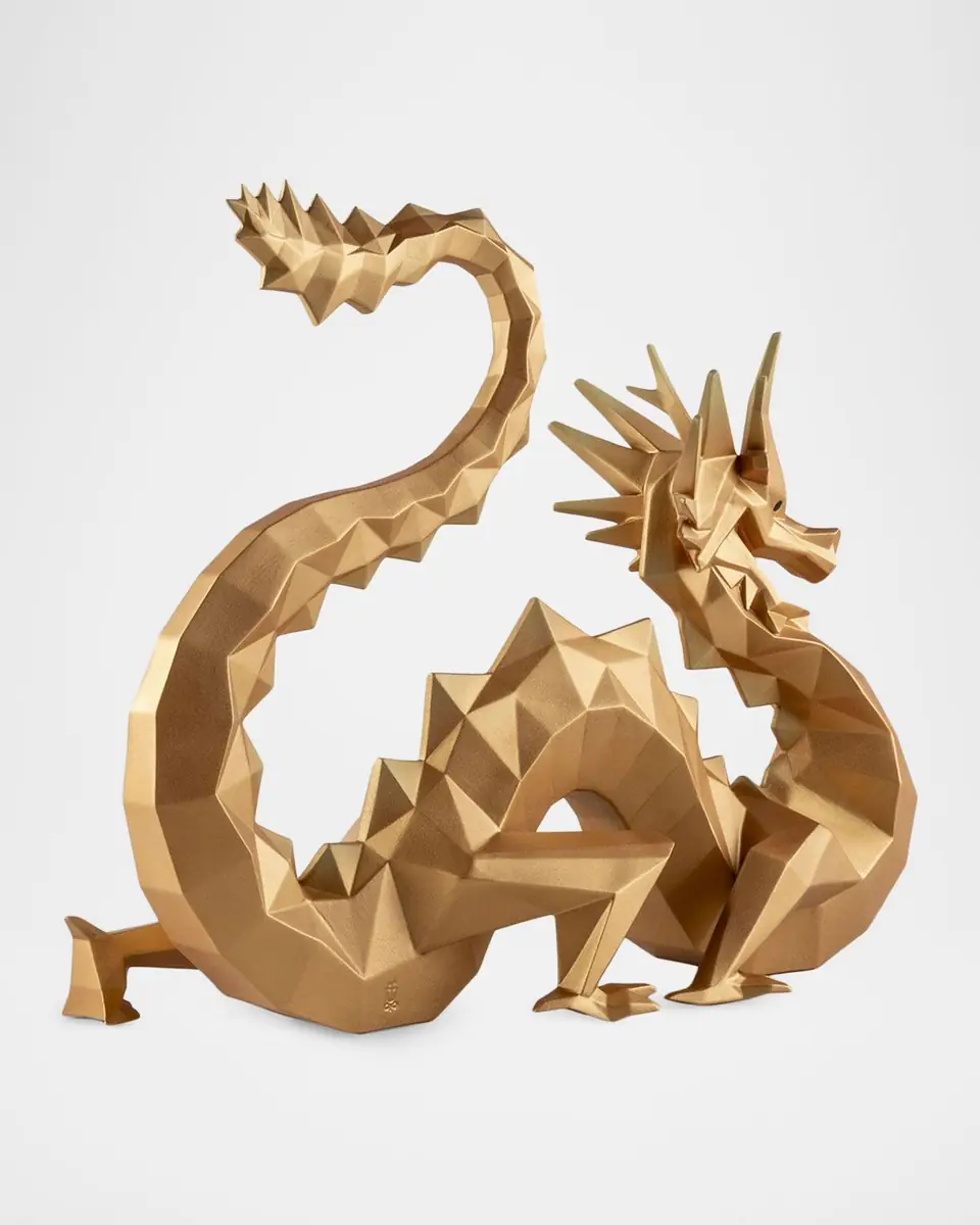 Lladro Limited Edition Origami Dragon Sculpture | Thumbnail 4 Lladro Limited Edition Origami Dragon Sculpture | Thumbnail 4