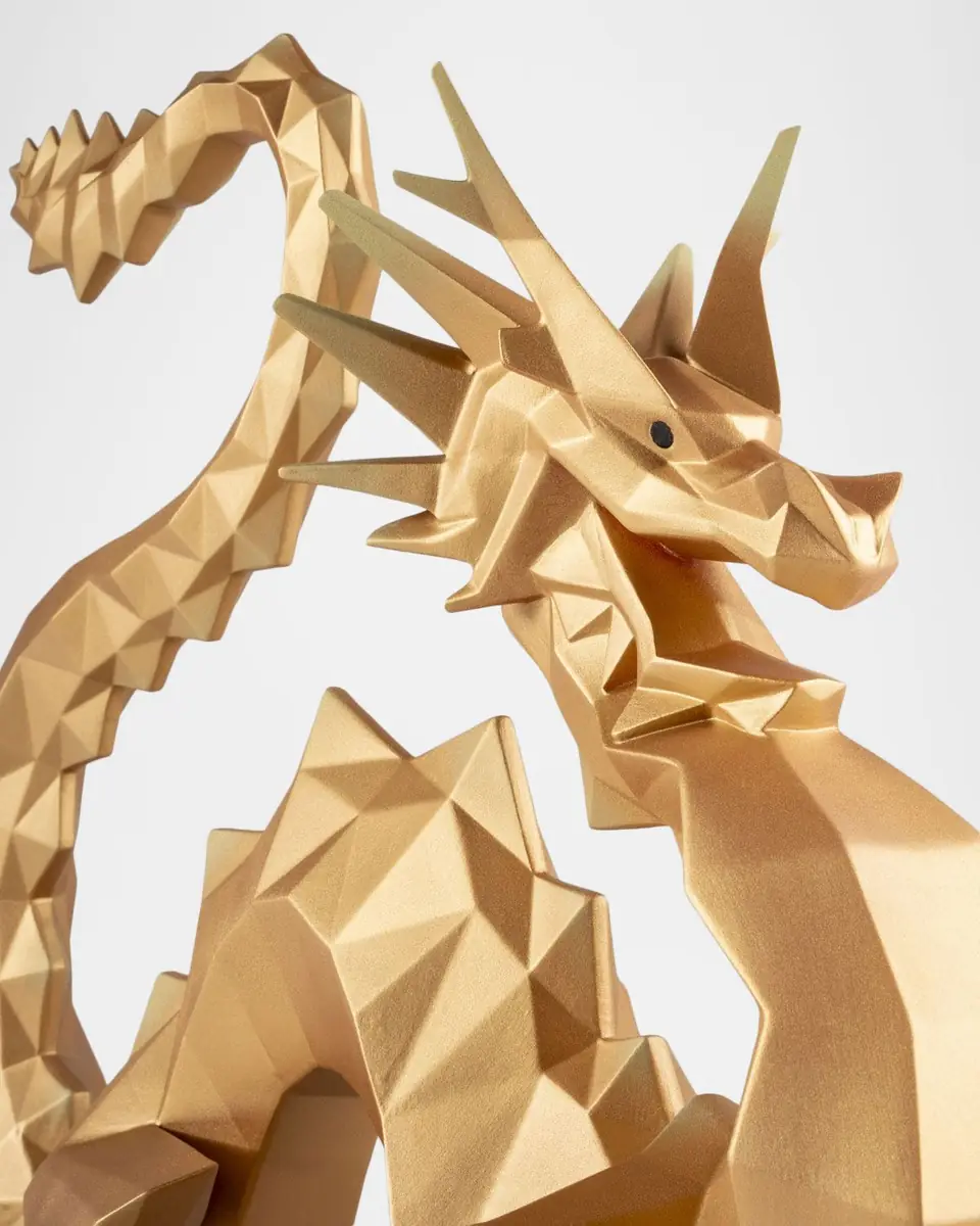 Lladro Limited Edition Origami Dragon Sculpture | Thumbnail 5 Lladro Limited Edition Origami Dragon Sculpture | Thumbnail 5