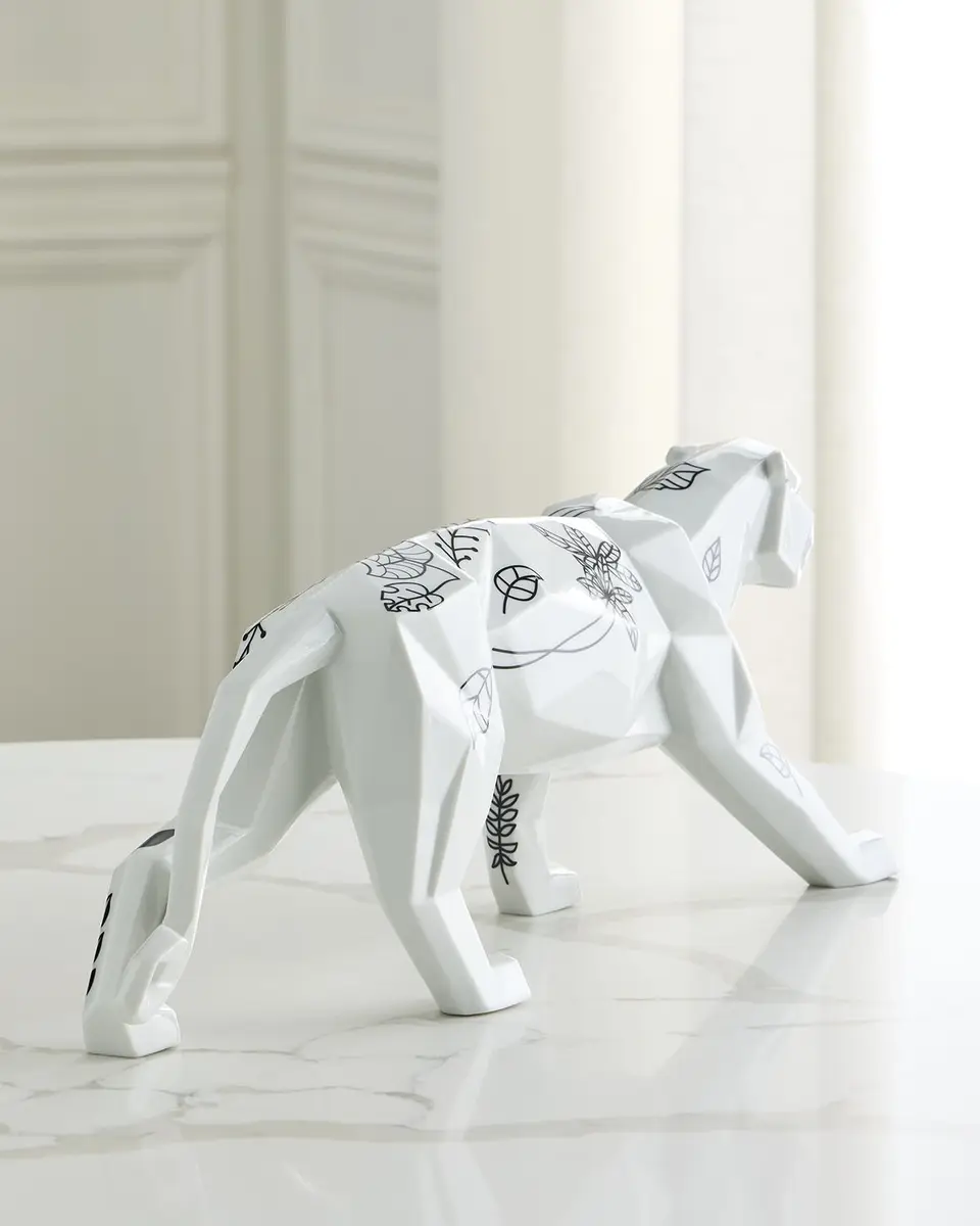 Lladro Origami Jungle Panther Sculpture | Thumbnail 2 Lladro Origami Jungle Panther Sculpture | Thumbnail 2