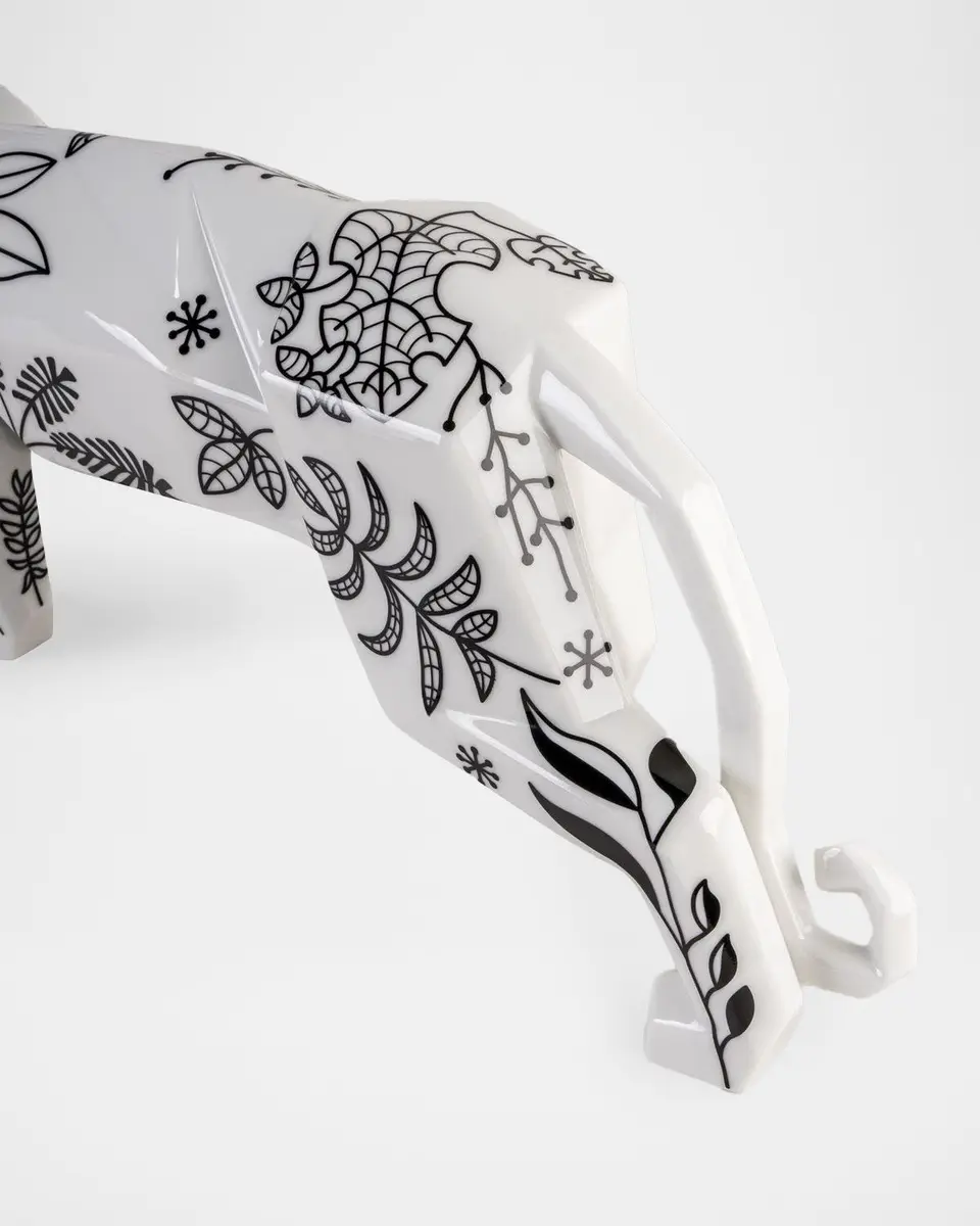 Lladro Origami Jungle Panther Sculpture | Thumbnail 6 Lladro Origami Jungle Panther Sculpture | Thumbnail 6
