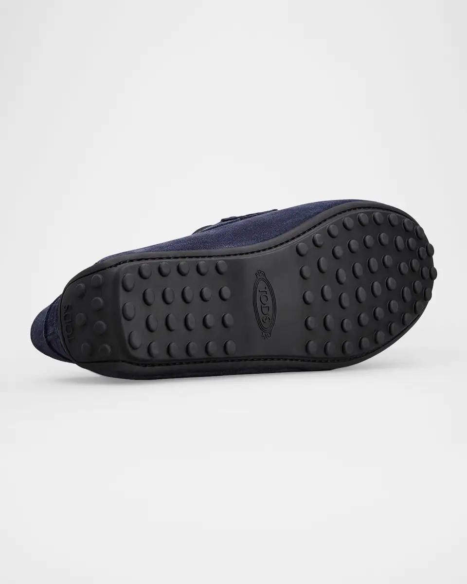 Tod's Men's City Gommino Suede Penny Loafers | Thumbnail 7 Tod's Men's City Gommino Suede Penny Loafers | Thumbnail 7