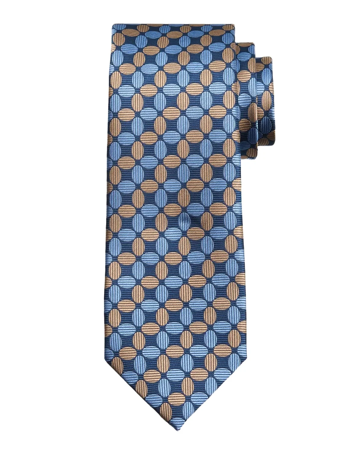 Men's Geometric Silk Tie