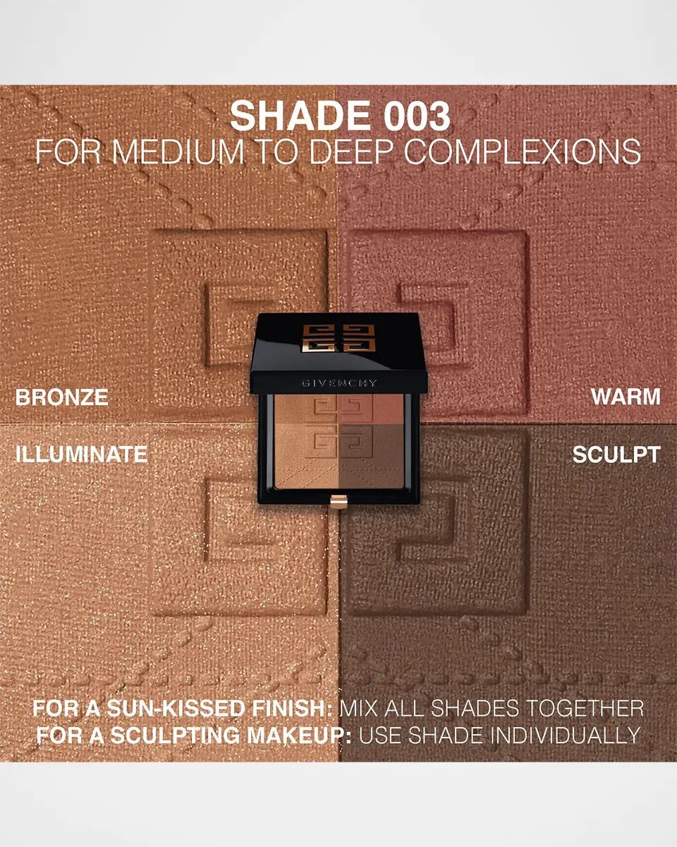 Givenchy Prisme Libre 4-Color Blurring & Sculpting Bronzer Powder - 003 | Thumbnail 4 Givenchy Prisme Libre 4-Color Blurring & Sculpting Bronzer Powder - 003 | Thumbnail 4