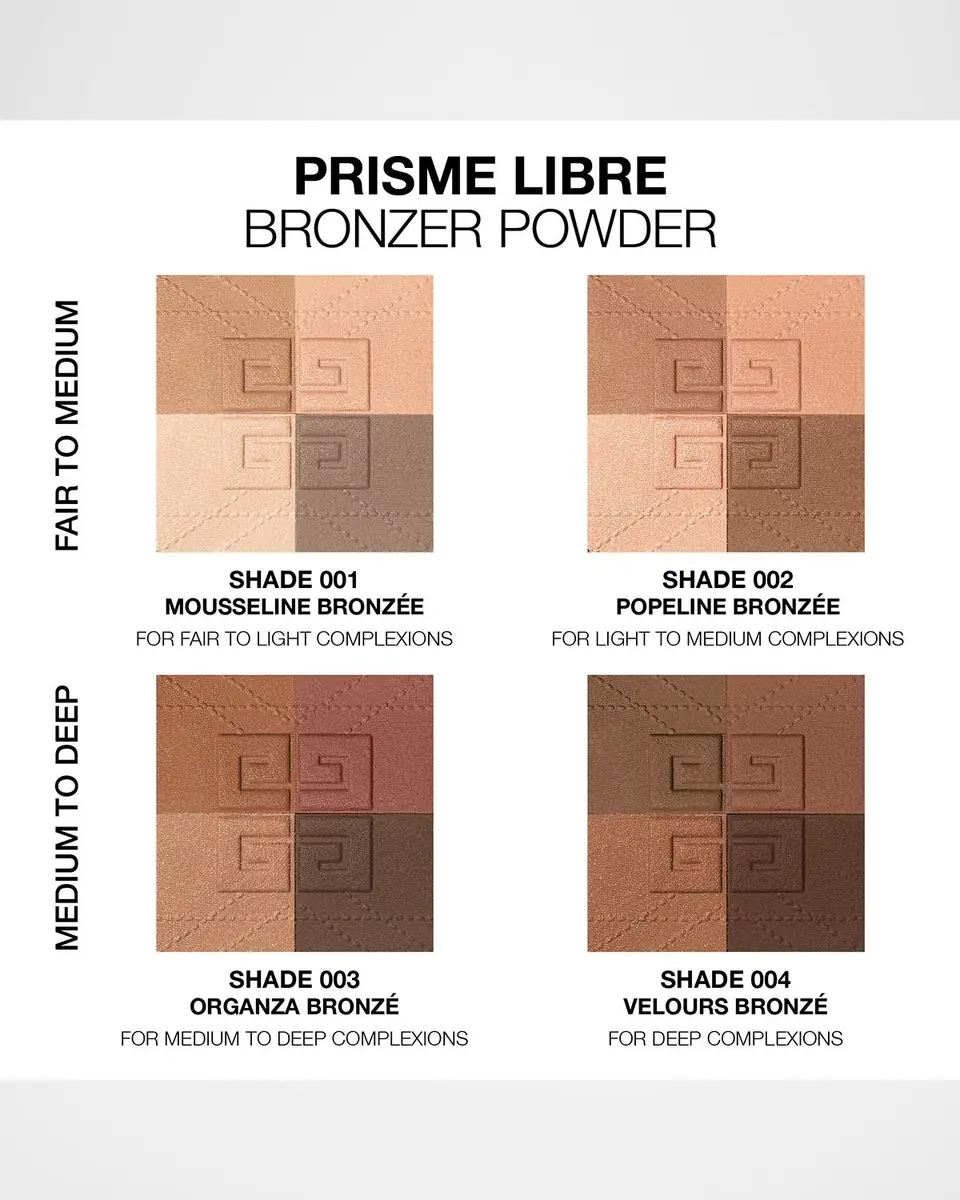 Givenchy Prisme Libre 4-Color Blurring & Sculpting Bronzer Powder - 003 | Thumbnail 7 Givenchy Prisme Libre 4-Color Blurring & Sculpting Bronzer Powder - 003 | Thumbnail 7