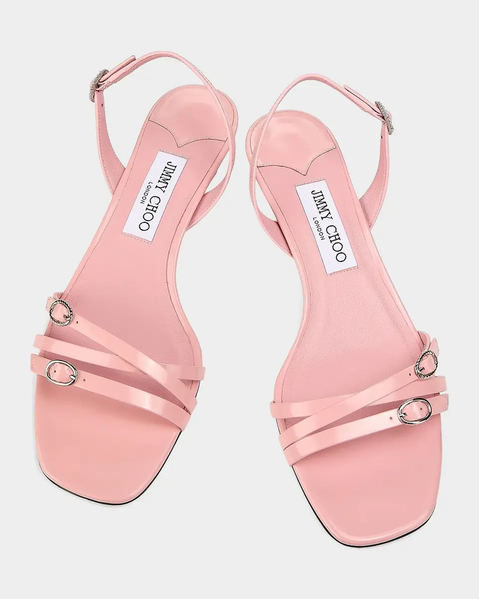 Jimmy Choo 35mm Strappy Leather Sandals | Thumbnail 3 Jimmy Choo 35mm Strappy Leather Sandals | Thumbnail 3