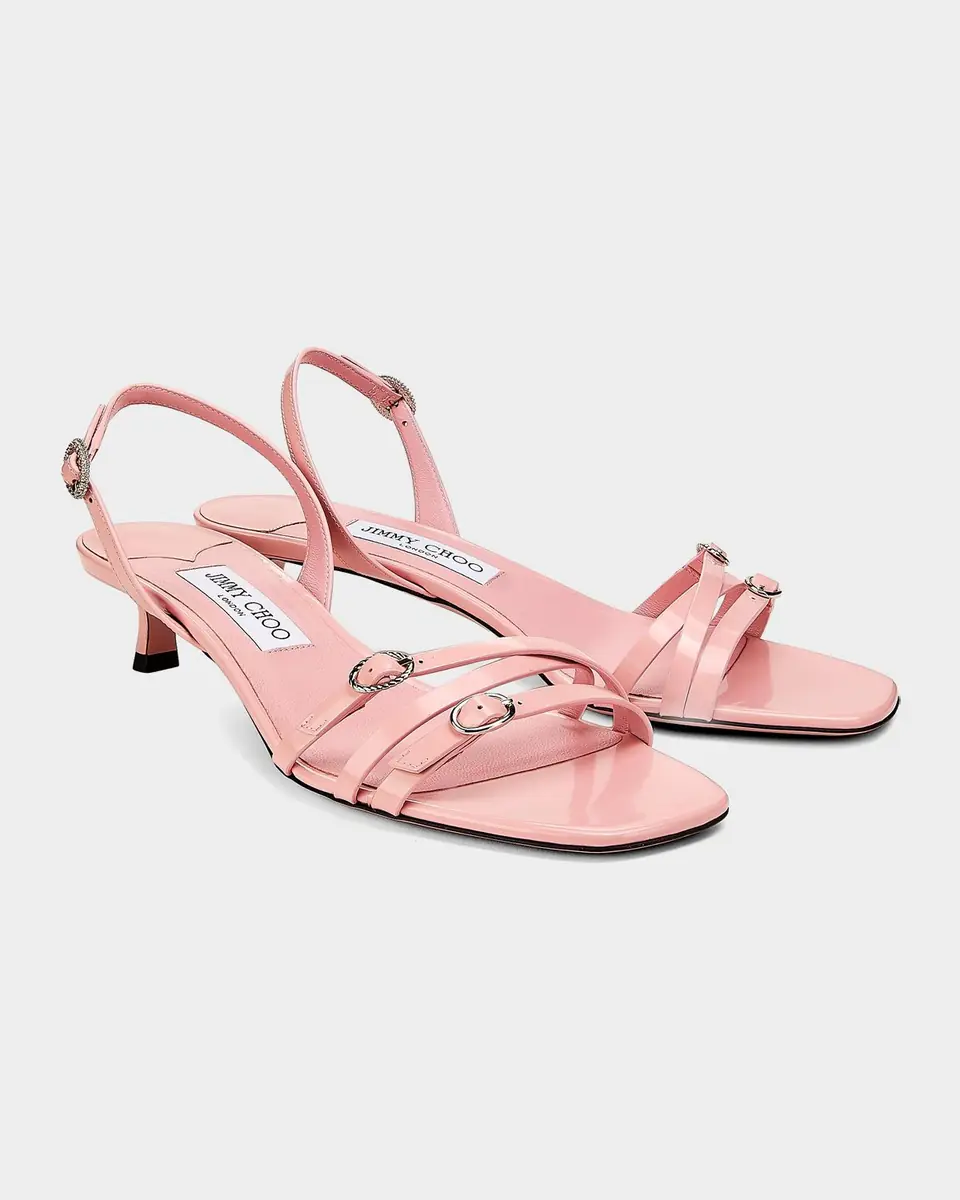 Jimmy Choo 35mm Strappy Leather Sandals | Thumbnail 4 Jimmy Choo 35mm Strappy Leather Sandals | Thumbnail 4