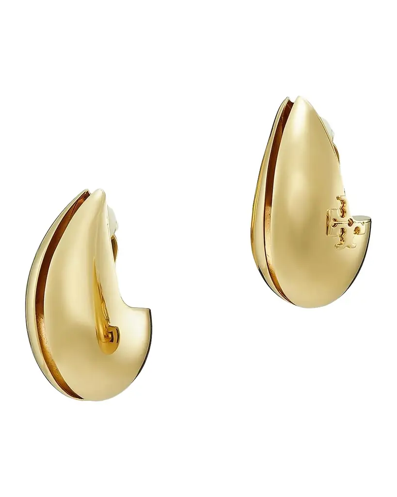 Tory Burch Wave Clip-On Earrings | Image 1 Tory Burch Wave Clip-On Earrings | Image 1