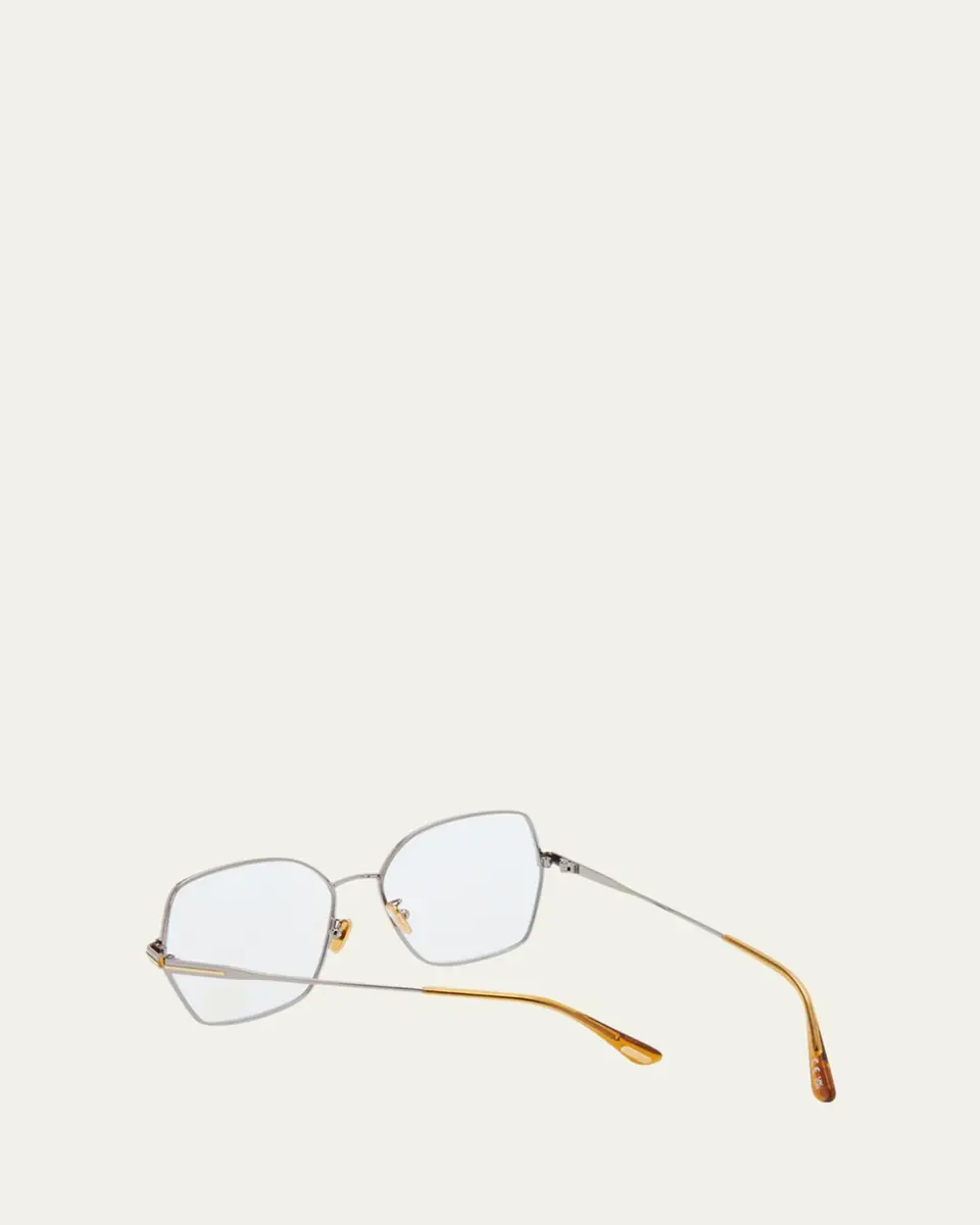 TOM FORD Blue Blocking Two-Tone Metal Butterly Glasses | Thumbnail 3 TOM FORD Blue Blocking Two-Tone Metal Butterly Glasses | Thumbnail 3