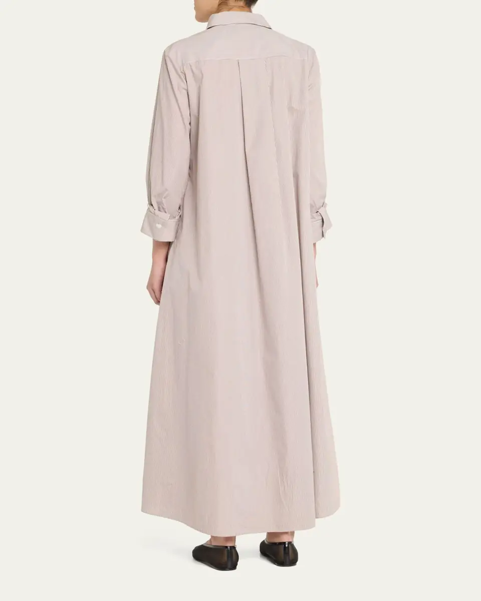 TWP Jennys Striped Maxi Shirtdress | Thumbnail 3