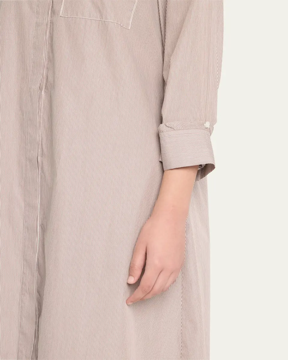 TWP Jennys Striped Maxi Shirtdress | Thumbnail 5