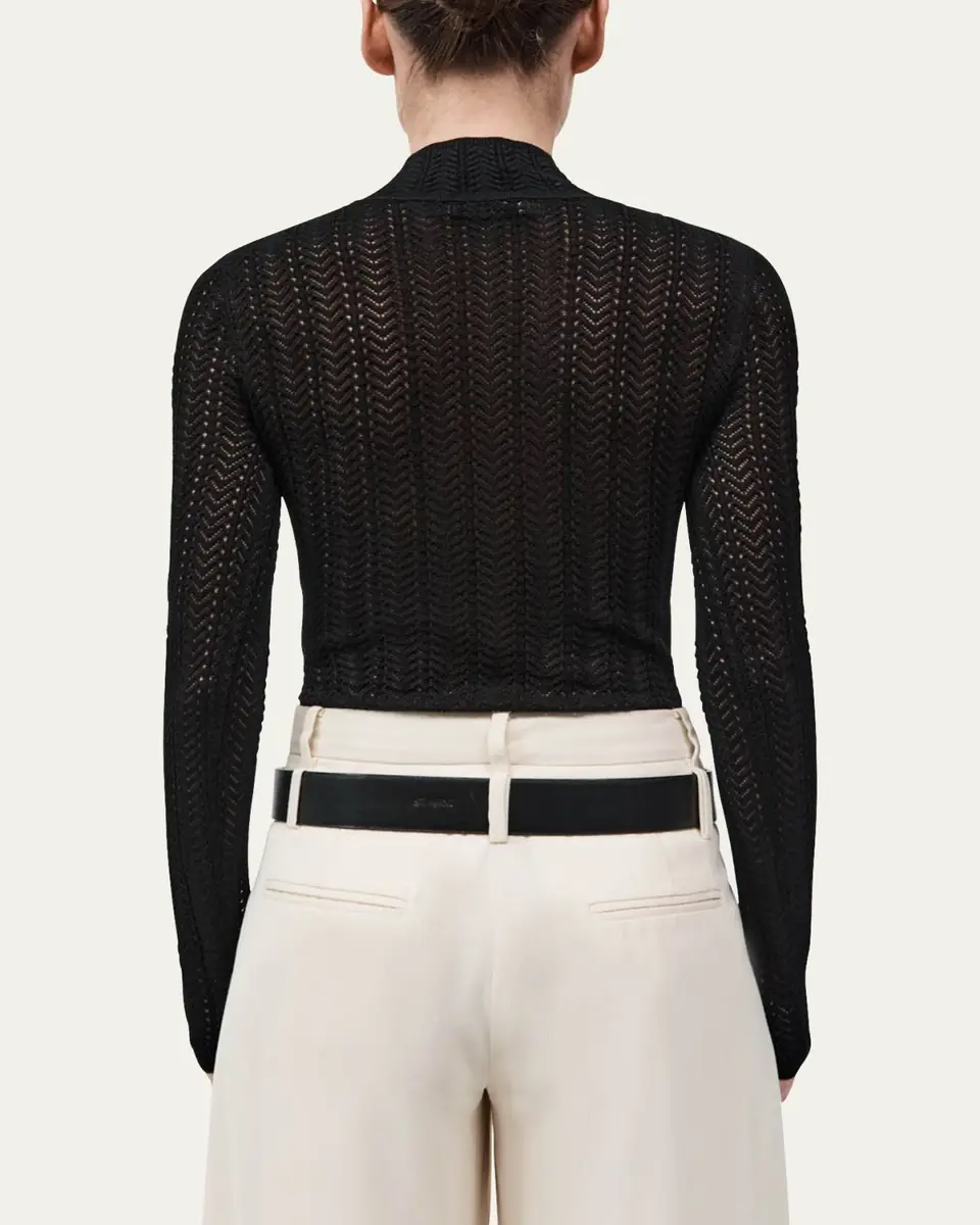 St. Agni Textured Knit Bodysuit | Thumbnail 3