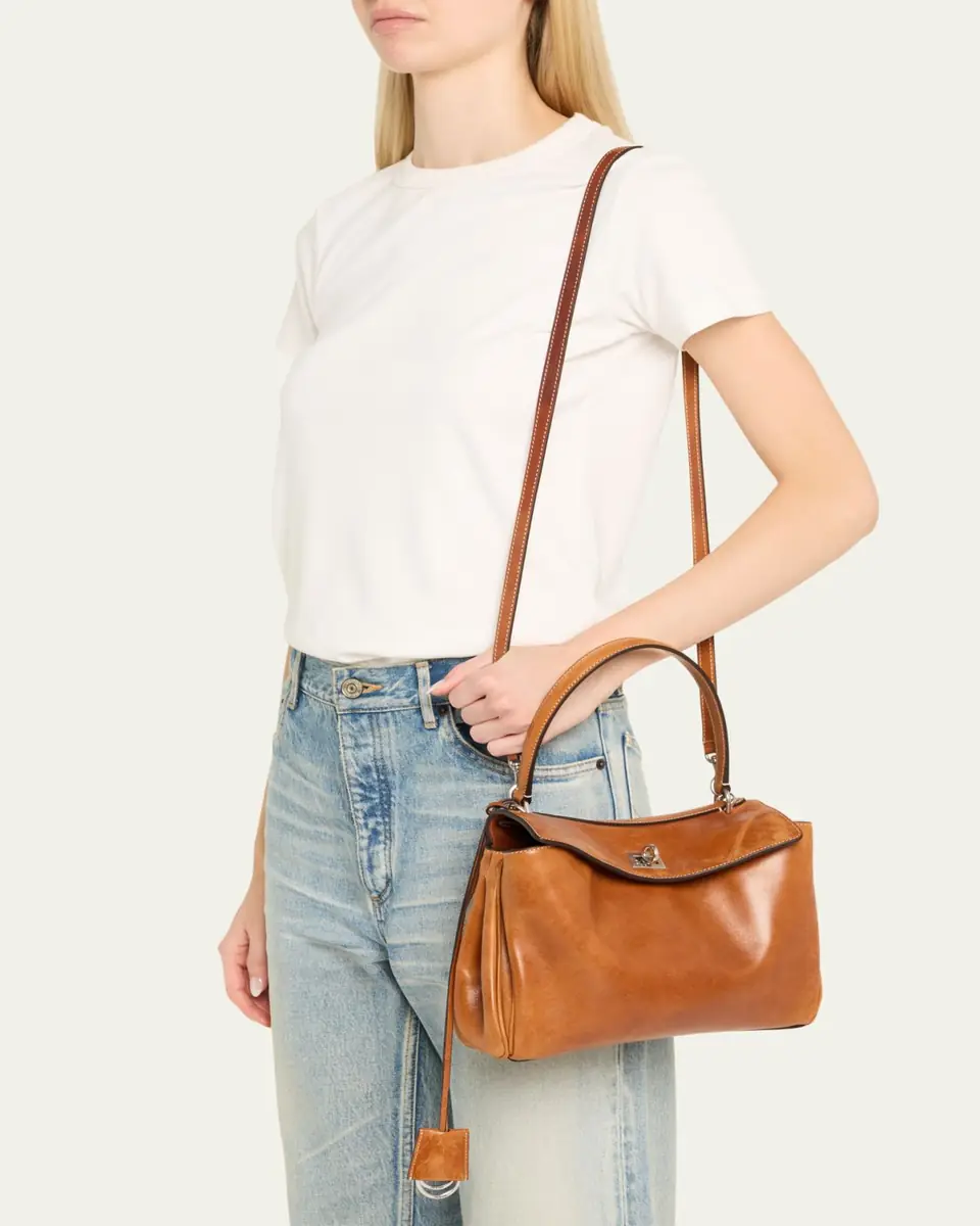 Balenciaga Rodeo Small Leather Top-Handle Bag | Thumbnail 2 Balenciaga Rodeo Small Leather Top-Handle Bag | Thumbnail 2