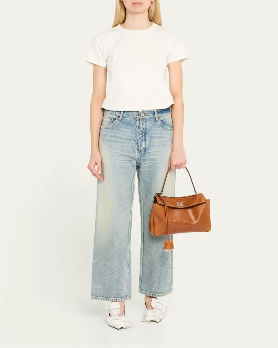 Balenciaga Rodeo Small Leather Top-Handle Bag | Thumbnail 5 Balenciaga Rodeo Small Leather Top-Handle Bag | Thumbnail 5