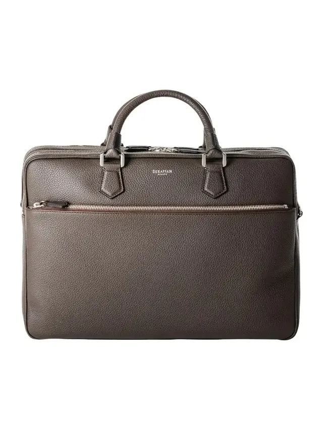 Men's Cachemire Leather Briefcase Men's Cachemire Leather Briefcase