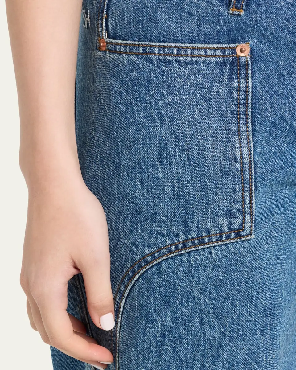 Still Here Supply Straight-Leg Utility Jeans | Thumbnail 5 Still Here Supply Straight-Leg Utility Jeans | Thumbnail 5