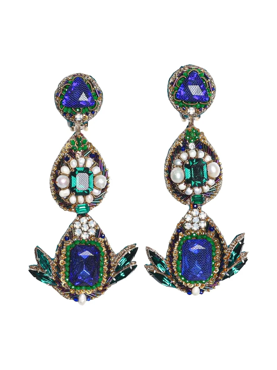 RANJANA KHAN The Amelia Statement Earrings
