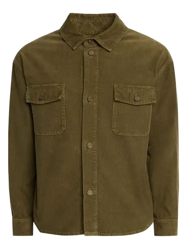 Saint Laurent Men's Classic-Fit Corduroy Overshirt