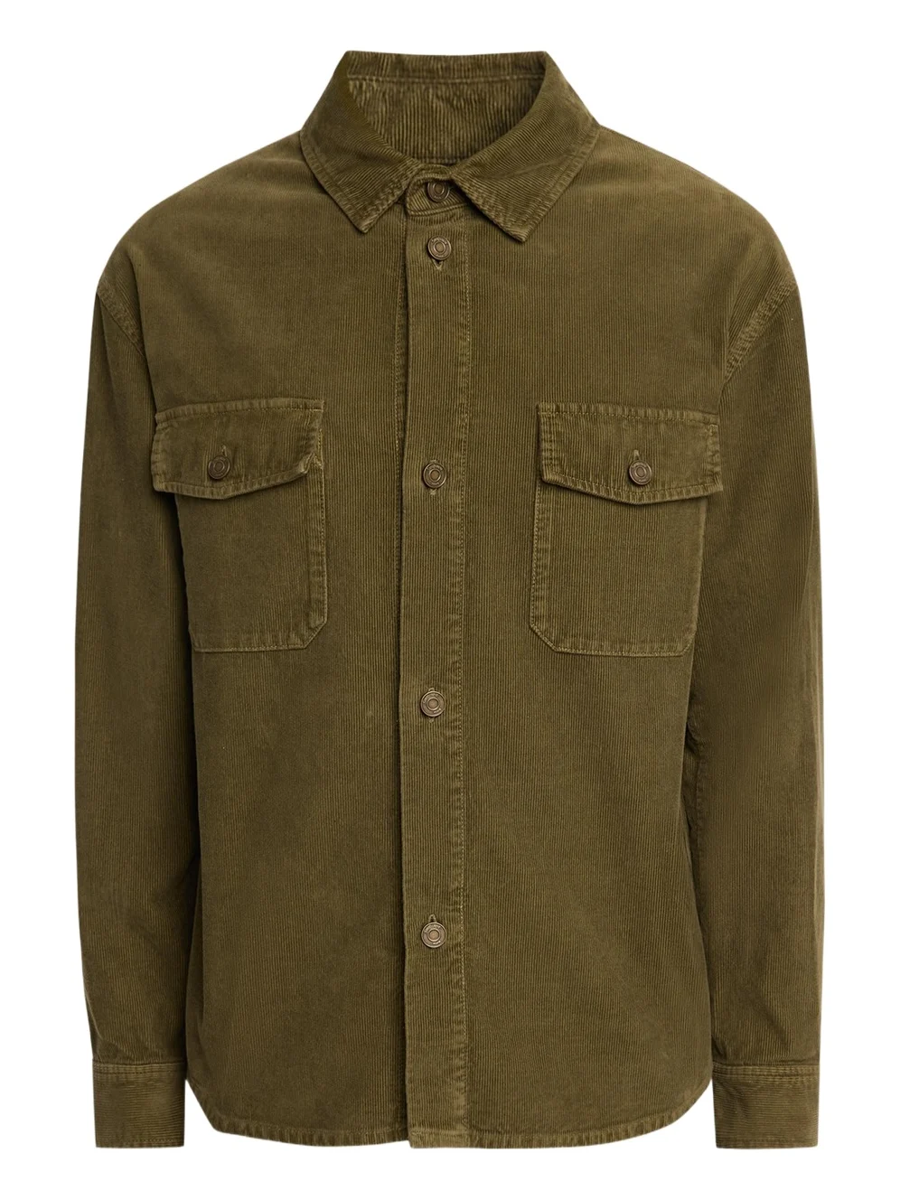 Saint Laurent Men's Classic-Fit Corduroy Overshirt