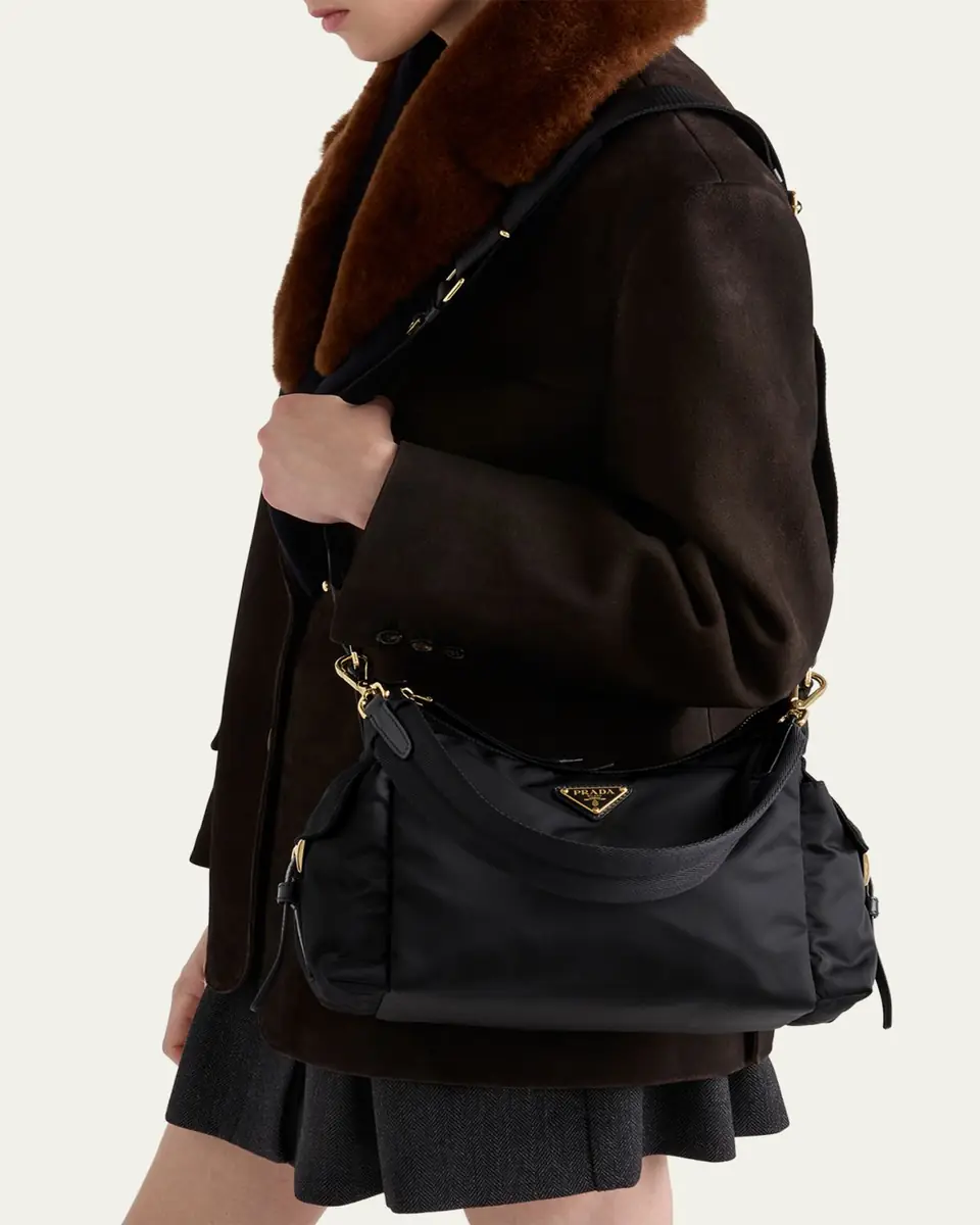 Prada Explore Re-Nylon Shoulder Bag | Thumbnail 2 Prada Explore Re-Nylon Shoulder Bag | Thumbnail 2