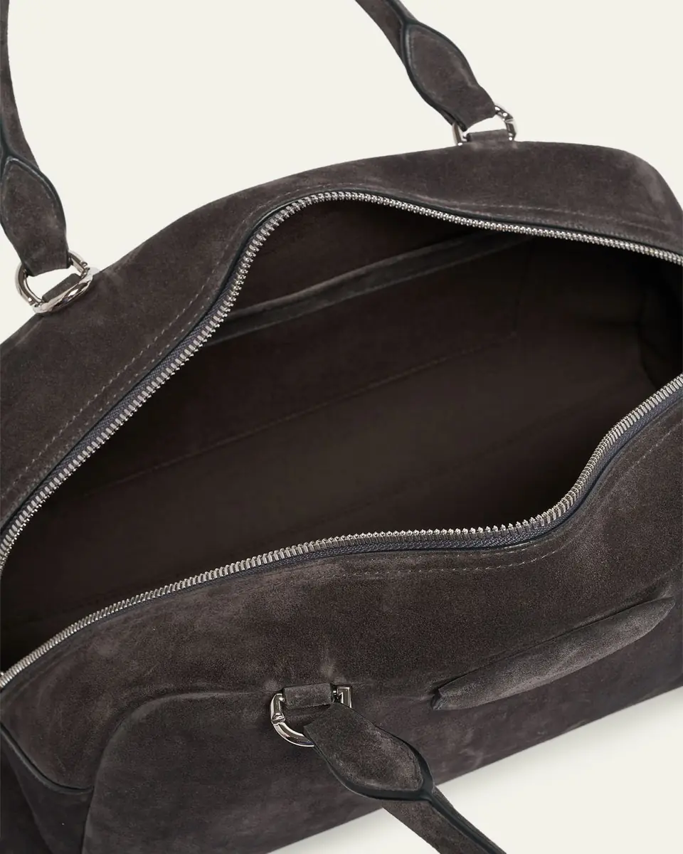 Givenchy Antigona East-West Top-Handle Bag in Suede | Thumbnail 4