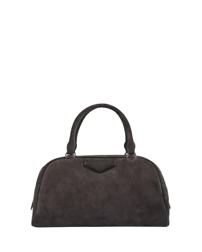 Antigona East-West Top-Handle Bag in Suede Antigona East-West Top-Handle Bag in Suede