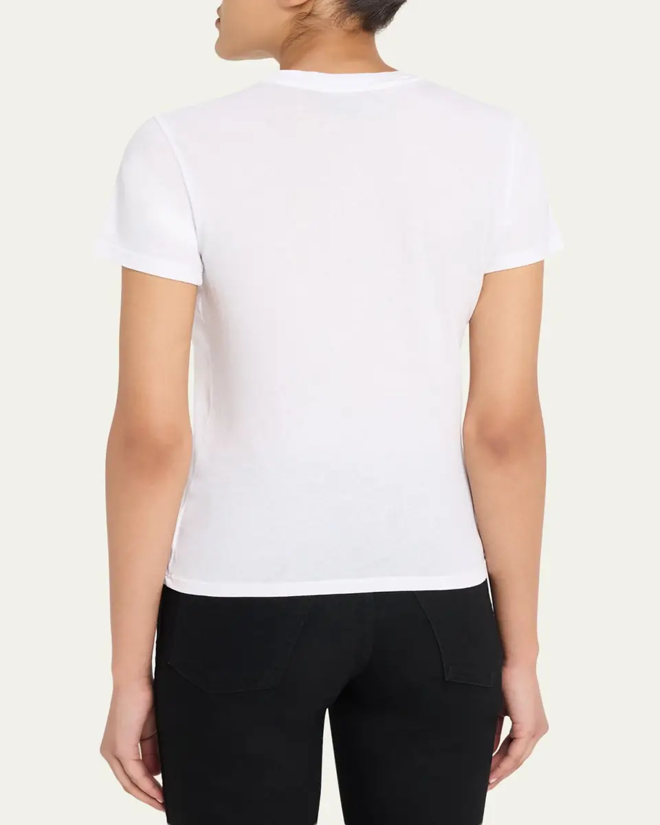 Sprwmn BG Heart Logo Crewneck Tee | Thumbnail 3 Sprwmn BG Heart Logo Crewneck Tee | Thumbnail 3