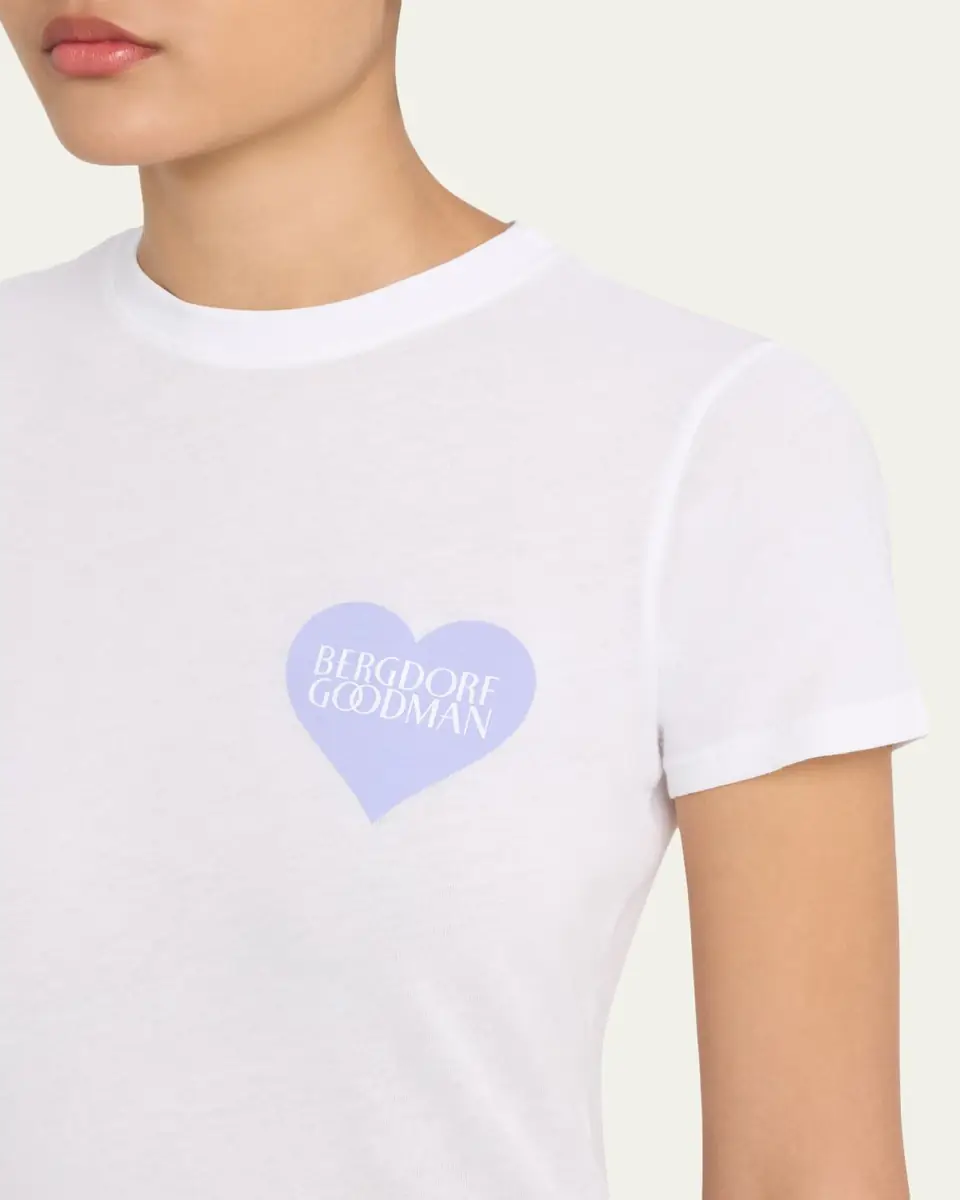 Sprwmn BG Heart Logo Crewneck Tee | Thumbnail 5 Sprwmn BG Heart Logo Crewneck Tee | Thumbnail 5