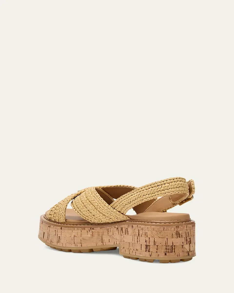 Prada Evolve Crochet and Leather Sandals | Thumbnail 2 Prada Evolve Crochet and Leather Sandals | Thumbnail 2