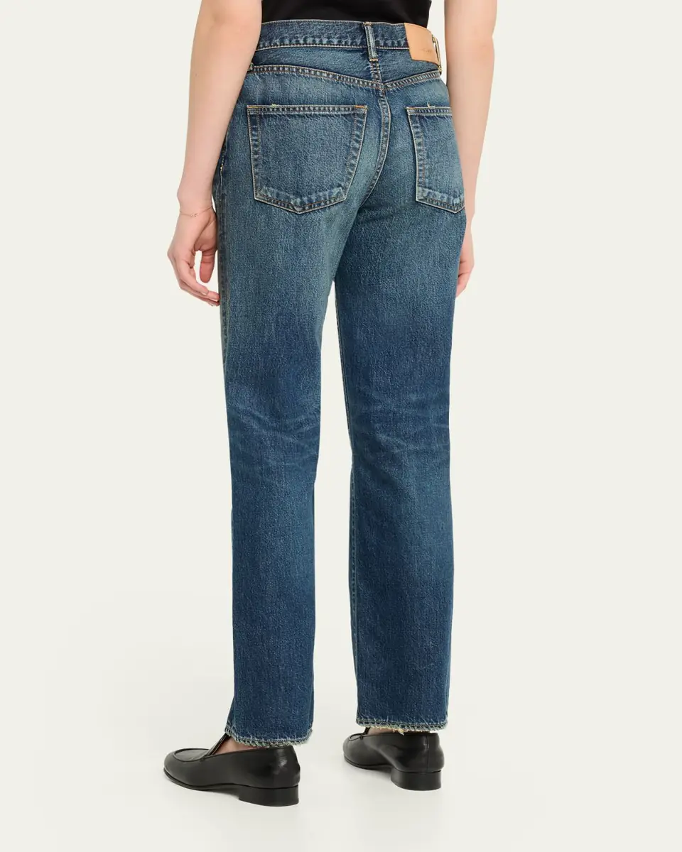 Moussy Vintage Arborwood Straight Leg Jeans | Thumbnail 3 Moussy Vintage Arborwood Straight Leg Jeans | Thumbnail 3